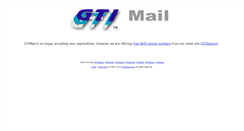 Desktop Screenshot of gtimail.com