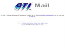 Tablet Screenshot of gtimail.com